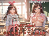 キズ〇アイVTuberパロディ 学校で眼鏡越し全裸！バニー耳制服少女が犯●れまくる498枚CG集