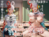 O〇E PI〇CE ウ〇パロディ学校凌●CG集 教室トイレプールで犯●れアヘ顔絶頂美少女